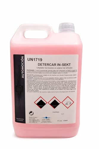 Limpiador Profesional de Insectos para Vehículos – Removedor de Mosquitos y Residuos Orgánicos – Fórmula de Alto Rendimiento para Carrocería, Cristales y Faros – Protección y Brillo Exterior