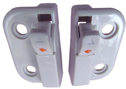 Vision Hardware One Pair of White Window Opening Control Device 1775FM-WHITE