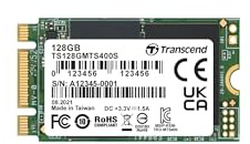 Transcend MTS400S 128GB SATA III 6Gb/s SSD, Read/Write up to 500/150 mb/s with DRAM Cache TS128GMTS400S