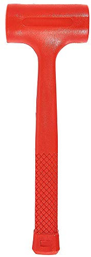 1LB Dead Blow Hammer Heavy Duty Non Rebound Anti Shock Rubber Mallet Garage