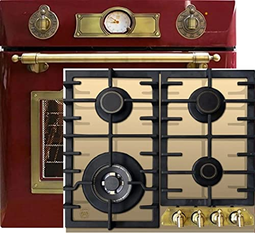 Kaiser Set de cuisinières à gaz EH 6355 RotEm + KCG 6335 ElfEm Turbo, four électrique, 79 l, four encastré+plaque de cuisson à gaz vitrocéramique 60 cm