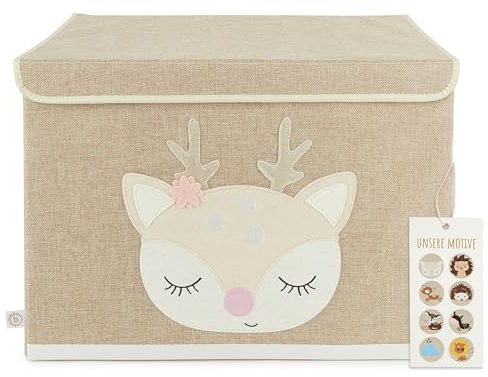 Bieco | contenitore porta giochi bambini | contenitori cesta giochi | scatole portaoggetti | baule portagiochi