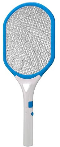 ZANGCO Electric Fly Swatter - High Voltage Bug Zapper Racket, Rechargeable Battery, LED Light, Safe and Easy to Use - Effective Pest Control for Flies, Mosquitoes, and Other Insects Indoors & Outdoors