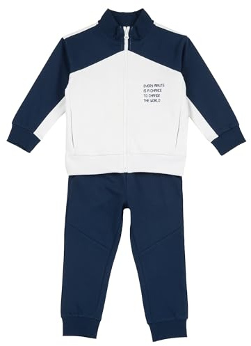 Chicco Tuta con Felpa e Pantaloni Lunghi Bambini e ragazzi in Tessuto non Felpato, con Zip 261