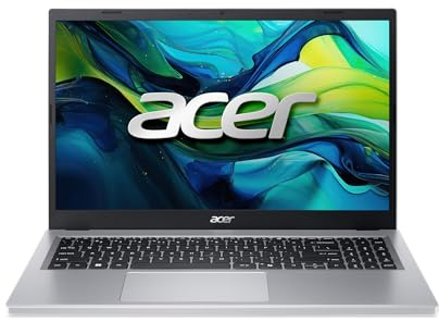 Acer Aspire Go 15 AI Ready Laptop | 15.6 FHD IPS Display | AMD Ryzen 3 7320U | AMD Radeon 610M Graphics | 8GB LPDDR5 | 128GB PCIe SSD | Wi-Fi 6 | Windows 11 Home in S Mode | AG15-21P-R5YG