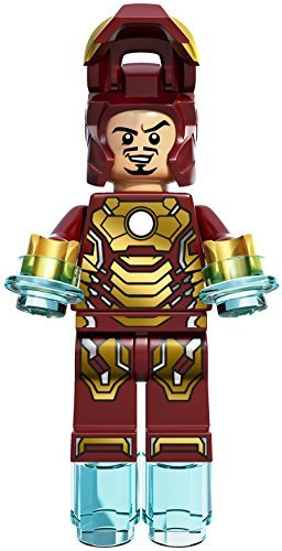 LEGO Marvel Super Heroes Iron Man 3 Mk 42 Armour Minifigure split from 76006 (Bagged)
