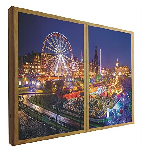 Ventanas Falsas Iluminadas con Leds Edimburgo 70 x 90 cms