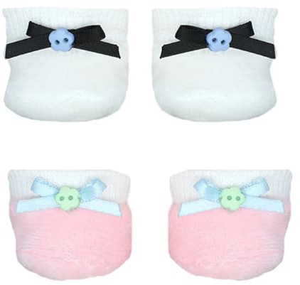 niannyyhouse 20cm Plush Doll Shoes 8in Stuffed Toy Dressup Gift (A1)
