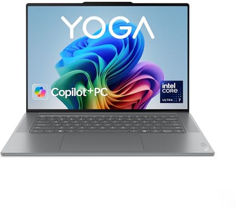 Lenovo Yoga Slim 7 Copilot+ 15.3 Laptop Notebook, 2.8K Display, Intel Ultra 7 258V, 32GB Ram, 1Tb Ssd, Intel Arc Grafik 140V, Windows 11 Home, Tastatur Qwertz, Grau