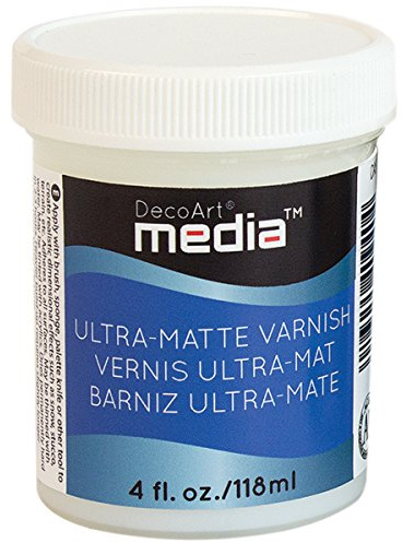 Deco 79 Media Varnish, 4-Ounce, Ultra Matte