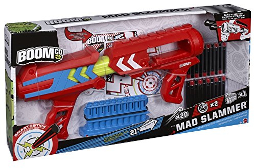 BOOMco - Arma de Juguete, Mad Slammer (Mattel CFD43)