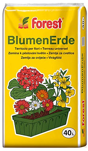 Blumenerde Forest 40 Liter NEU Qualitäts-Blumen- & Pflanzerde aus Bayern !
