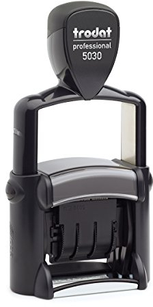 Trodat Professional 5030 Datumstempel, ISO-Variante, 4 mm, schwarz