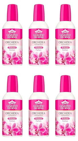 6 x GIARDINO DEI SENSI Eau De Parfum Orchidea Romantica 100 Ml