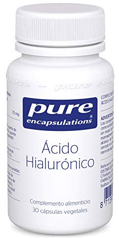 PURE ENCAPSULATIONS | Ácido Hialurónico | Nutricosmética | Ayuda a Mantener la Hidratación de la Piel | 30 Cápsulas Vegetales
