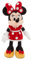 Disney Store Peluche Mediano de Minnie Mouse, Altura: 47 cm, Peluche con un Acabado de Tacto Suave y Detalles Bordados, Lleva el Conjunto Rojo Que la caracteriza, para Todas Las Edades