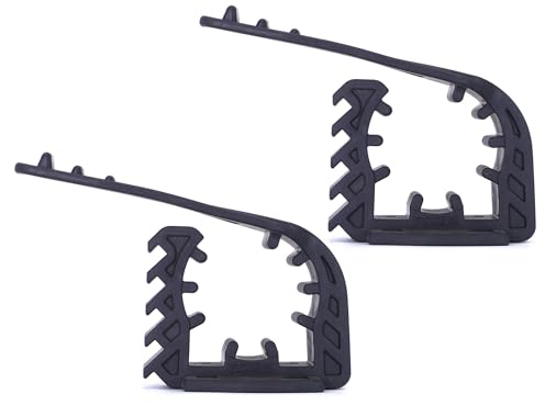 FITRUB Premium Gummi-Montageklammer 40-60mm 2Stk. Kabel, Werkzeug, Offroad, Haushalts- und Militärklemme. Werkstatt-Zubehör-Organisator. Sehr Strapazierfähig und Langlebig.