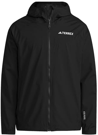 adidas Herren Terrex Multi 2 Layer RAIN.RDY Jacket, black/black, L