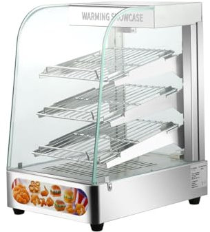 Wärmetheke Heiße Theke Speisenwärmer GS Multitrade 1300 Watt 30-85 Grad,58x45x35 cm