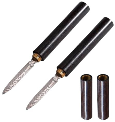 haowei Teemesser, Eispicker zum Zerbrechen von Eis, 2 Stück, mit Sicherheitsabdeckung, Tee-/Kuchen-Aufstecher, Werkzeug zum Brechen von Ziegeln für Küche, Bars, Barkeeper, zum Aufnehmen von Eisziegeln