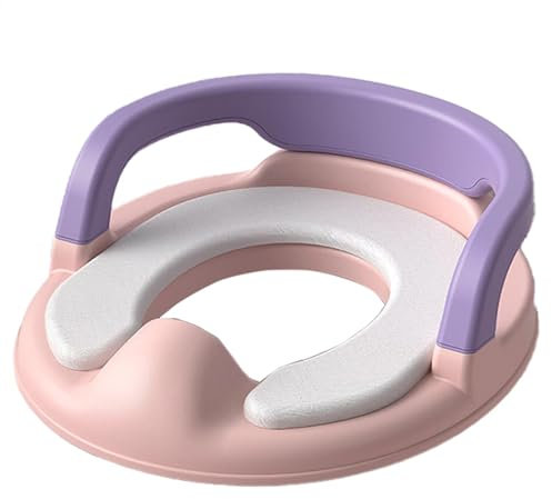 lwxij Kinder-Töpfchen-Trainingstoilette, Kinder-Toilettensitz - Töpfchentraining-Toilette für Kleinkinder mit Griffen - Töpfchensitze für Kleinkinder, Toilettentrainer, Kinder-Toilettensitz mit
