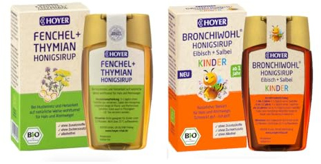 BRONCHIWOHL Sciroppo di miele per bambini Marshmallow + Salvia, Biologico, Naturale perTosse, Gola e Vie Respiratorie, Senza Additivi, Dispenser Dosatore 250ml [LifeCare.AnaGisca]