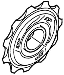 Sram Leitrollen-Set 2139025600, Mehrfarbig, one Size, 00.0000.200.618