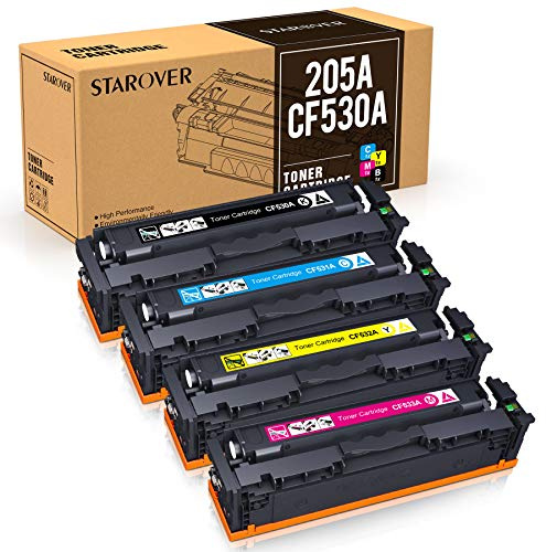 STAROVER 205A Toner Compatibile per HP 205A CF530A CF531A CF532A CF533A