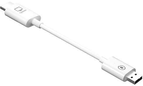 AWJUWHBJ Transmisores y receptor HDTV para espejo de pantalla de 1080P a 60Hz, no requiere conexión en red, enchufes y juegos, consolas de juegos, adaptadores de pantalla