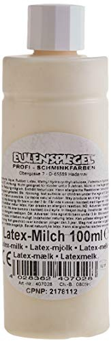 Eulenspiegel 407028 - Profi-Schminkfarben Latex-Milch, 100 ml, Halloween, Karneval, Mottoparty