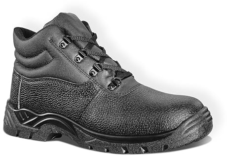 Rock Fall ProMan Utah Chukka Work & Utility Shoes & Safety Boots Unisex, Steel Toe Cap Boots, Anti- Slip and Water Repellent, Working Boots for Construction and Warehousing UK 4 / 37