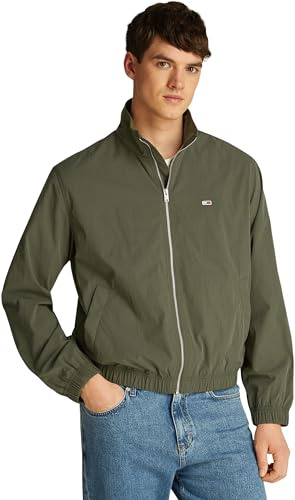 Tommy Jeans Cazadora cortavientos Hombre Essential con cuello alto