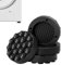 4 PCS Washing Machine Vibration Pads, 64×64×15 mm Anti Vibration Pads for Washing Machine, Washing Machine Feet with 19 Strong Suction Cup, Anti Vibration Mat Washing Machine