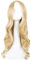 Zclro Peluca Rubia, 70 Cm Peluca Rubia Larga, Pelucas Mujer Ola Rizo Cabello Para Fiesta Cosplay Diario - Rubia