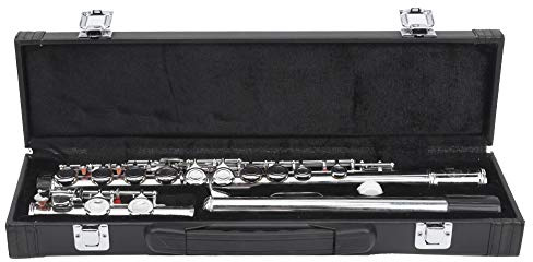Flöjt, Silver Sterling Nybörjare Barn Vuxna Flöjt Som Spelar Musikinstrument med Förvaringsbox