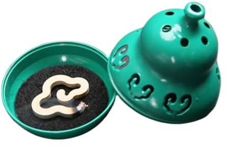 Teksome Soporte para Conos de Incienso,Quemador de Varillas de Incienso en Forma de Calabaza | Base de Aromaterapia Purificación del Aire para Sala de Meditación Baño Jardín Yoga