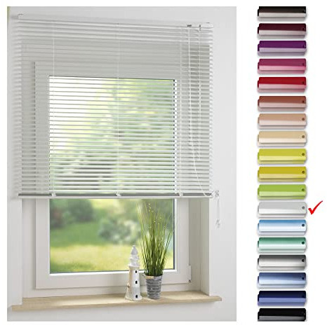 Liedeco | Aluminium-Jalousie | weiß 100cm x 160cm