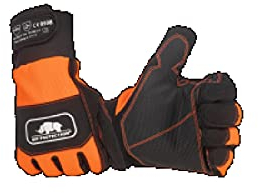 LOGICA Safety Gloves for Chainsaw Class 2 2XD4 Pack 1 Pair Size 10