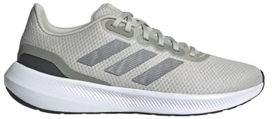 Adidas Men's Run Falcon 3.0, Putty Grey/Iron Metallic/Silver Pebble, 11