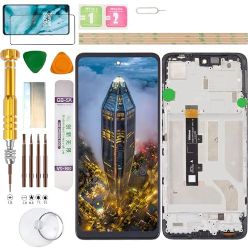 Gadget Troops Conjunto de pantalla LCD (Incell) para Motorola Edge 20 Lite XT2139-1, MC387 Kit de repuesto de pantalla