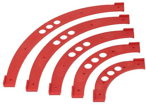 Ausla Coins de Travail du Bois Gabarit de Chanfrein Gabarits de Rayon D'Angle Arrondi Gabarits Ronds R100 à R300