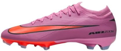 Nike Uomo ZM Vapor 16 PRO FG Soccer Shoe, Magic Flamingo Black Total Crimson, 41 EU