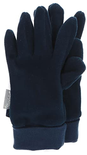 Sterntaler Fingerhandschuh Microfleece mit elastischen Bündchen – Warme Kinder Handschuhe – Unisex Winterhandschuhe für Jungen & Mädchen - Accessoire für kühlere Tage – marine, Größe 6