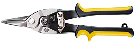 Topex 01A427 - Tijeras corta chapa (250 mm, recta)