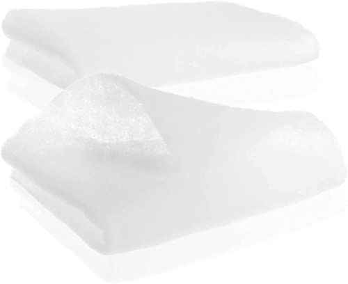 COM-FOUR® 2 filtri per cappa aspirante ritagliabile su misura - filtro universale per cappa aspirante - cartuccia filtro aspirazione - tappetino filtro grasso - filtro vapore bianco (2 pezzi)