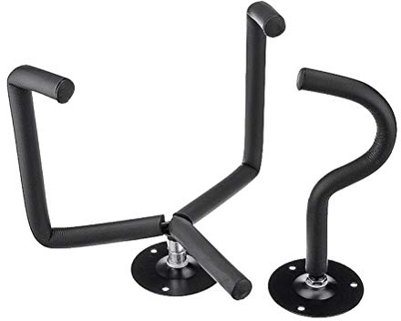 Gitarrenbügelhaken, Gitarrenwandhalterung Akustische/elektrische/Klassische Gitarrenwandhalterung Lamellenwand Horizontaler Gitarrenhalter Standhalter Wandhalterung DIY Display Set Kit