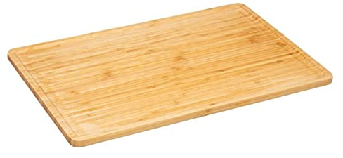 Plateau à Fromage en Bambou, Convient pour Fromage, Beurre, Gâteau, Biscuits (20 x 28 cm)