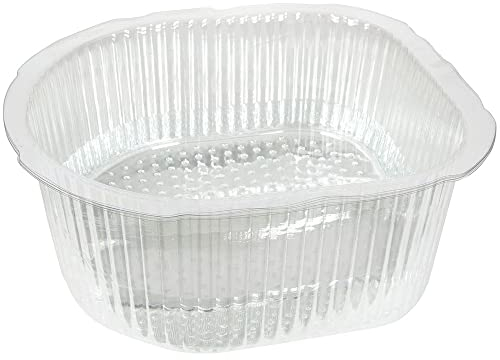 ForPro Universal Pedi Bath Liners - 50% THICKER - Fit Footsie Bath Plus Foot Bath, Disposable Pedicure Foot Tub Liners for Foot Spa Basins & Foot Bath Soaks, 14.5” W x 12.5” L x 6” D, Clear, 100-Count