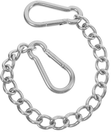 UKCOCO 1pezzi Inossidabile per e Sospese Facile da Installare e Versatile con Moschettoni per Esterno per Estensioni Oscillazione e Allenamento