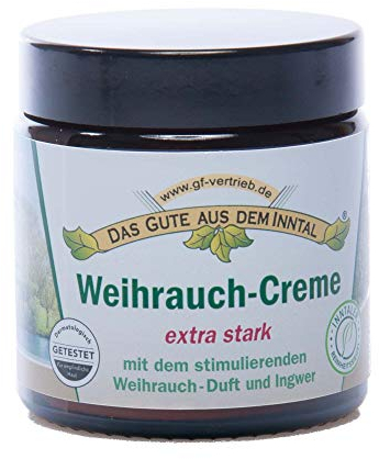 Das Gute aus dem Inntal Original Weihrauch-Creme aus dem Inntal, extra stark, 2x 110ml